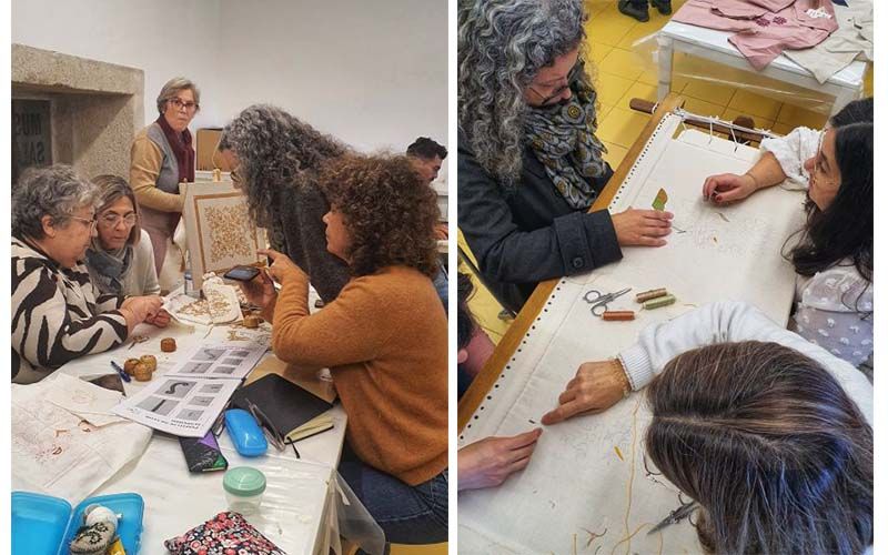 Bordado de Castelo Branco destacado em Évora