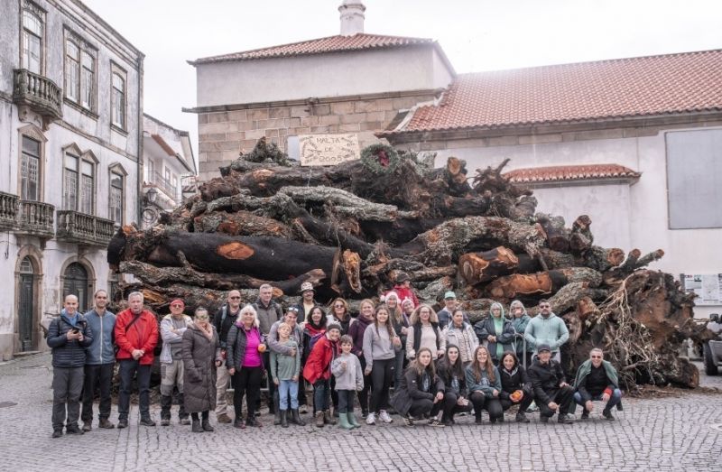 Penamacor: Malta do Ano plantou sobreiros em mais um dia da Vila Madeiro